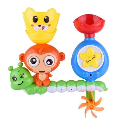 China Monkey Bathtub Toy Baby Bath Toys with Rotating Waterwheel Bath Toys for Toddlers Fun Gifts 21*20 for sale