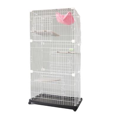 China Viable iron 3 layers of the great flying Cat Breeding Cage Cat Pet cage 2020 for sale