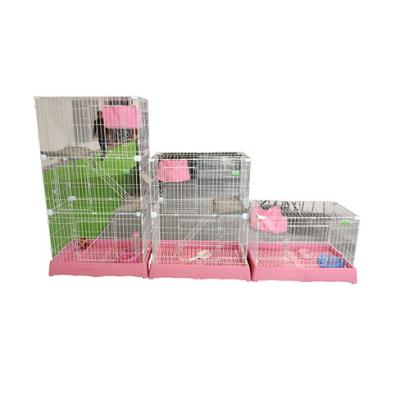 China Viable Black Friday Sales Three Layers Large Pet Cat Training Breeding Cage For Cheap Sale High Quality for sale