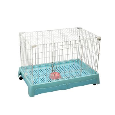 China High Quality China Manufacturer Dog Cat Pet Cages Metal Viable Foldable Wire Carriers Large Small for sale