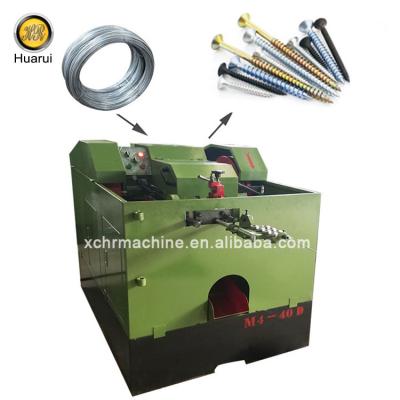 China Building Material Shops Complete Self Tapping Screw Making Machine Line, Automatic Screws Cold Coring Machine, High Speed ​​Screw Thread Rolling Machine for sale