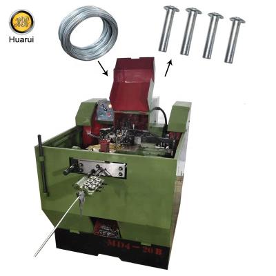 China Factory machine set for blind nail products automatic blind rivet steel wire rivet nail making machinery factory price for sale