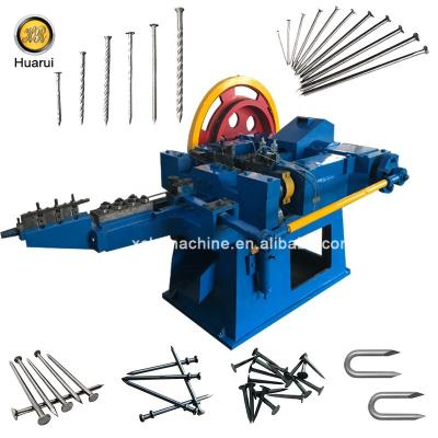 China Factory hot sale steel wire nail machines, 1-6 inch common nail making machine, u type/coil/double headed nail making machine for sale