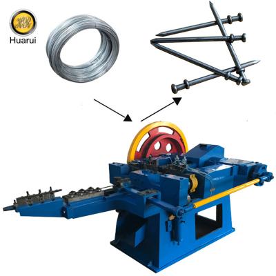 China Building Material Shops Most Popular Z94-4C 5C 6C Double Head Nail Making Machine Automatic High Speed ​​Steel Wire Double-CAPS Nail Production Machine for sale