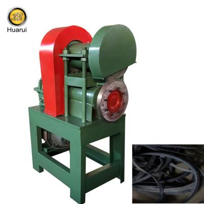 China Factory Automatic Tire Tape Cutter In Wide Strips 3-5 Scrap Old Used Tire Recycling Tire Tape Cutting Machine for sale