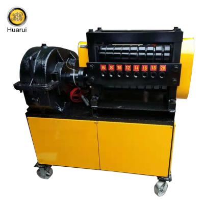 China Building Material Shops 6-22 Mm Steel Bar Wire Scrap Straightening Machine , High Speed ​​Scrap Reinforcement Rebar Straightening Machine Automatic for sale