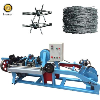 China Construction worksÂ   Single strand//reverse double twisted double twisted chain barbed wire making machine automatic barbed wire fencing machine for sale