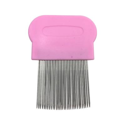 China Sustainable Pets Hair Removal Massage Combs Grooming Kit Supplies Long Needle Shell Combs Set for sale