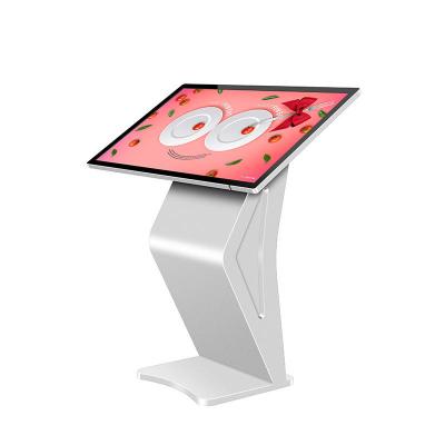 China 55 Inch Indoor Android / Win Floor Standing Advertising Display LCD All In One Touch Screen Interactive Information Kiosk for sale