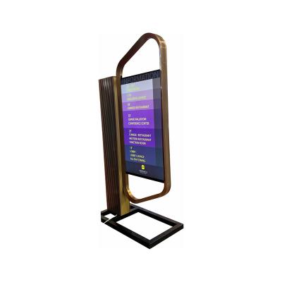 China Smart split screen 43 50 55 65 inch vertical advertising machine LCD interactive display screen for trade show for sale