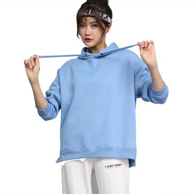 China Factory Direct High Quality Plain Purple Women's Sweatshirts 100% Cotton Hoodies Anti-pilling Lace Black for sale