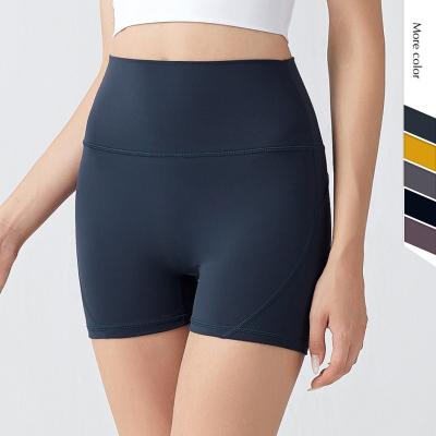 China New One Piece Anti-Wrinkle Yoga Shorts Quick Dry Activewear Plus Size Fitness Cycling Top Shorts Women Girls for sale