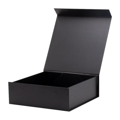 China Promotional Recyclable Best Materials Quality Biodegradable Matte Gift Box Recycled Black Bamboo Cardboard Box for sale