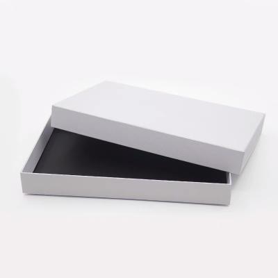 China Premium Quality Recycled Materials Promotional Custom Lace Square White Cardboard Box With Lid for sale