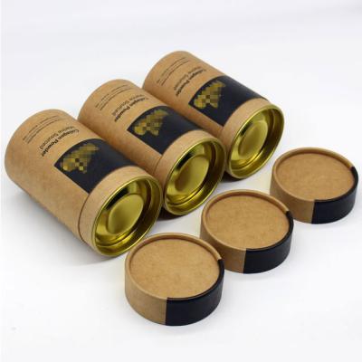 China 2022 End-quality Biodegradable Most Popular Luxury Eco-Friendly Cosmetic Spice Packaging Paper Packaging Tube for sale