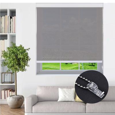 China Horizontal Window Shade Roller Shades Transparent UV Protection Sun Shades For Home Decoration for sale