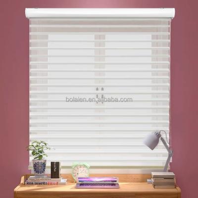 China La La Shandes Shangri Roller Shade Roller High Quality UV Protection Manual Triple Horizontal Blinds for sale