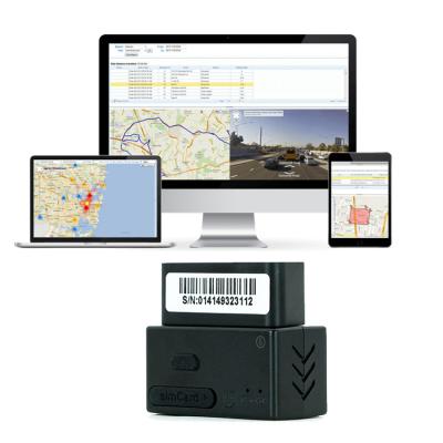 China Automotive easy to install street view map tracking gps tracker rental gps 2G obd tracking device for sale