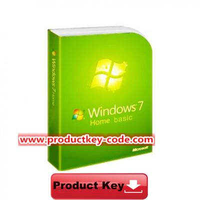 Китай Windows 7 Кодов продукта ключевых, ключ активации Windows 7 домашний основной FPP загрузки продается