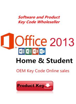 China Het Productsleutel van Microsoft Office 2013 voor Bureauhuis en Studenten 2013/OEM zeer belangrijke Download Te koop