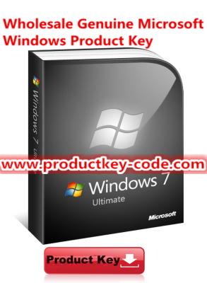 Китай 32bit 64bit Windows 7 Кодов продукта ключевых, предлагают неподдельные ключ выигрыша 7 типичный FPP продается