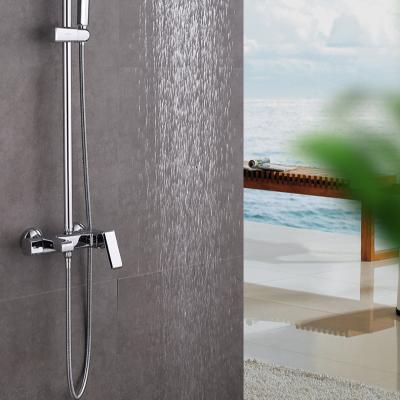 China Without Slide Bar Factory Direct All-Copper Shower Set Modern Single Household Shower Set for sale