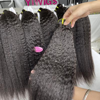 China Curly Kinky Curly Straight Bundles Raw Hair Cuticle Aligned Bundles Wholesale Sellers 10A Mink Virgin Brazilian Human Hair for sale