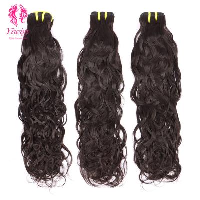 China Kinky Curl 10A Grade Water Wave Natural Brazilian Virgin Hair Bundles, Wholesale Hair Bundles 100% Seller for sale