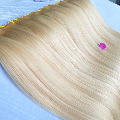 China Curly Curl 613 Cuticle Aligned Hair Raw Weave Bundles 613 Blonde Hair Extension 613 Virgin Hair Bundles Vendors for sale