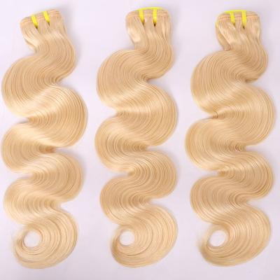 China Wholesale Virgin 613 Curly Blonde Brazilian Curl Hair Extension ,Brazilian Body Wave Virgin 613 Mink Blonde Hair Bundles for sale