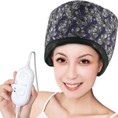 China 2021 Best Selling Anti-Dandruff Product Amazon Hit Hair Heat Transfer Steaming Cap Hair Care Heat Cap To Protect Hair Cap for sale