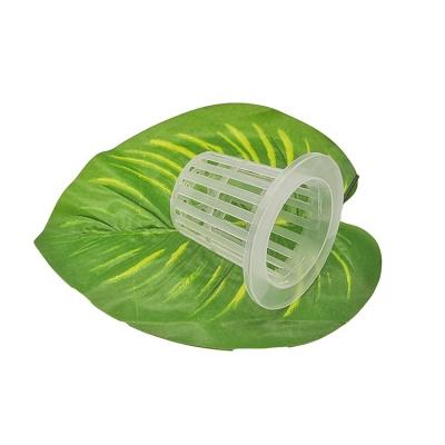 China 2020 Hydroponic System Hot Style 60#70 Growing Mesh Cup Plastic Nursery Net Pot Hydroponics for sale