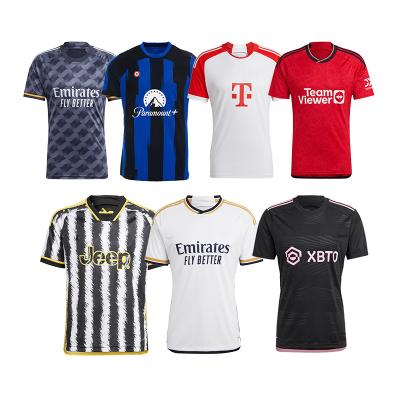 China Shirts & Tops Thai Quality Madrid Fans Edition Jersey 2024 Club Home Jersey Bellingham, VINI JR Football Jersey for sale