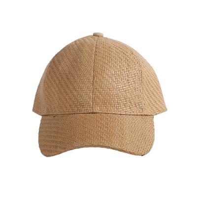 China Wholesale Fabric Paper Summer Custom Sun Block Baseball Cap Breathable Outdoor Beach Hat for sale