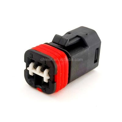 China 5 pin kabelboom waterdichte black car cable socket automotive automotive terminals seal female connector KH1200043 for sale