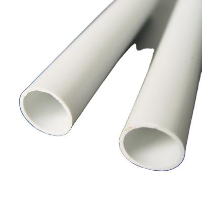 China Wholesale 20mm Floor/Wall Plastic PVC Conduit White 25mm Electrical Pipes From Factory for sale