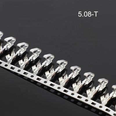 China 5.08 Transparent Connector 5.08mm 21 Pin Rack 5.08 Bar Connector 5.08-2A 4A Straight Terminal 5.08 Pin Terminal - A.W.G. 30 for sale