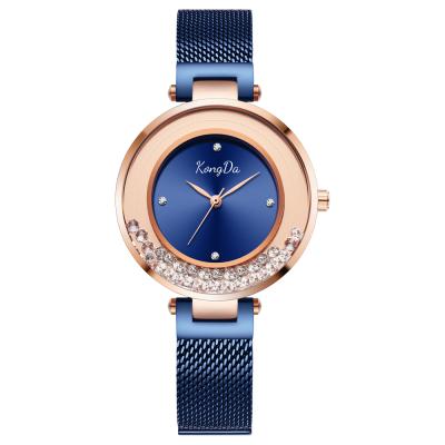 China Non-specific natural round dial Japan quartz atmosphere ladies wristwatches Excel price dial news ladies watch stones luxury crystals for sale