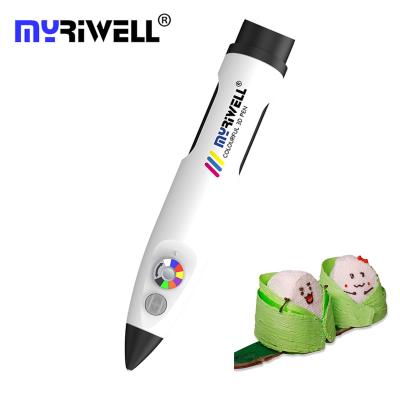 China Myriwell Colorful Printing DIY 3d Pen DIY Drawing Children Educational Drawing Toy Printing Pen With USB Digital Toy Print RPC-100A for sale