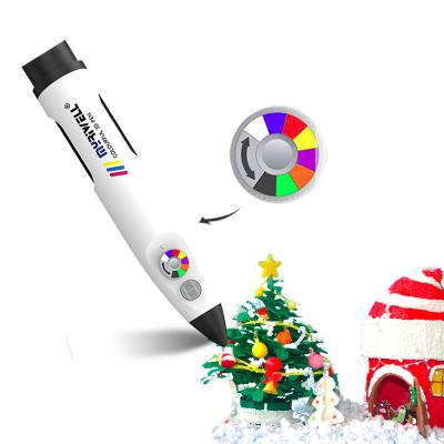 China Colorful Printing Myriwell 3 D Printing Educational Toy Digital Graphics Drawing Tablet RPC-100A 3d Colorful Pen for sale