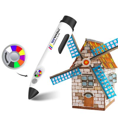 China Myriwell Gift Diy Education Colorful Printing Toy Adjustable Printer RPC-100A 3d Pen for sale