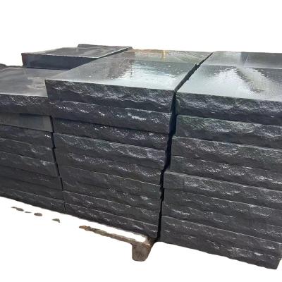 China Chinese Manufacturers Point Chinese Black And Gray Sandstone Landscape Stone Lid Building Materials for sale