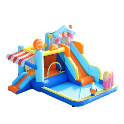 China Birthday Indoor Luxury Indoor Outdoor Room Mall Playground Playground Inflatable Castle Bouncer For Sale for sale