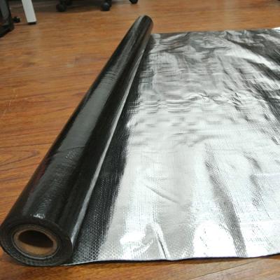 China 2016 Insulation Single Side Aluminum Foil Insulation Material Pe Woven Cloth Laminated Foil for sale