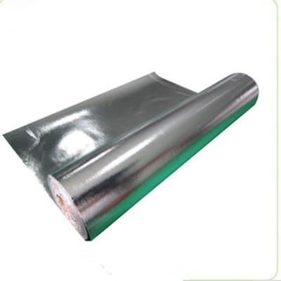 China Insulation Double Sided Reflective Aluminized Polyester Film / Radiant Barrier Woven Fabric / Aluminum Foil for sale