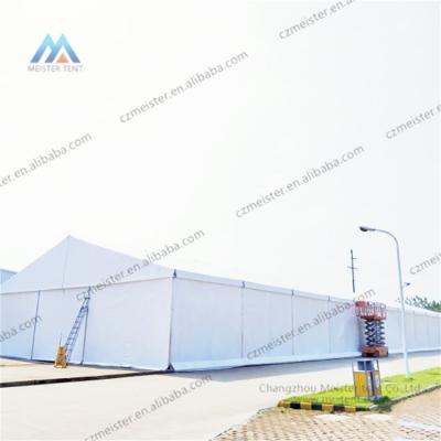 China Waterproof Heavy Duty Huge White PVC Industrial Warehouse Tent for Storage for sale