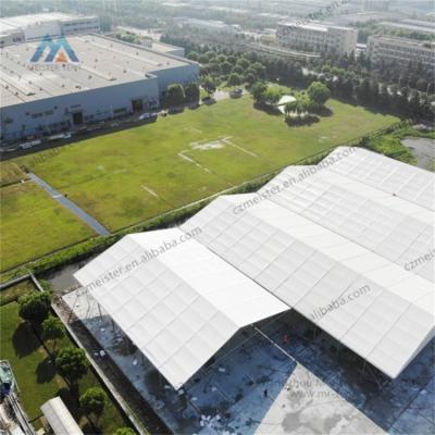 China Waterproof 30*50M Outdoor Large Warehouse A Shape Industrial Tents for sale