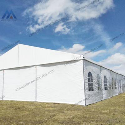 China Waterproof Aluminum Frame A Shape Outdoor White Industrial Warehouse Tents for sale