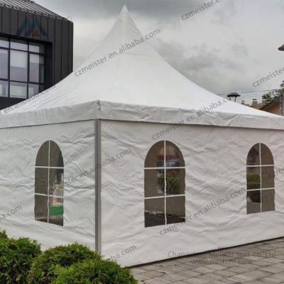 China Party High Quality Luxury Pagoda Tent Aluminum Frame With Glass Wall For Outdoor Event for sale