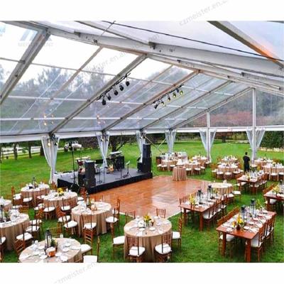 China Waterproof Hot sale 1000 guests clear marquee wedding tents for party for sale